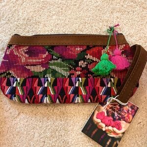 Nena and co one of a kind clutch NWT